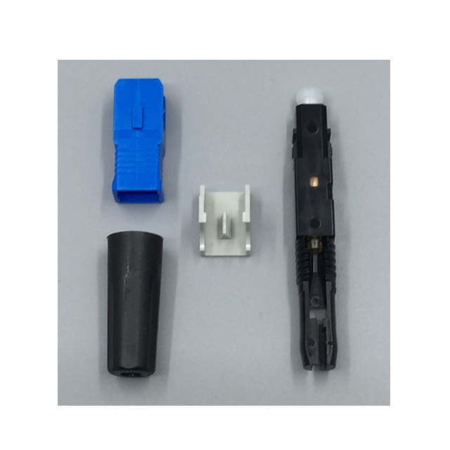 High Performance Sc Upc APC FTTH Optical Fiber Fast Connector