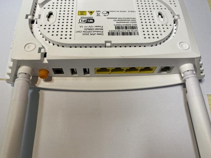 Gm620 Router Model GM620 1GE 3FE GPON ONT 2.4g 5g AC WiFi 1POTS 12V 1.5A FTTH Router