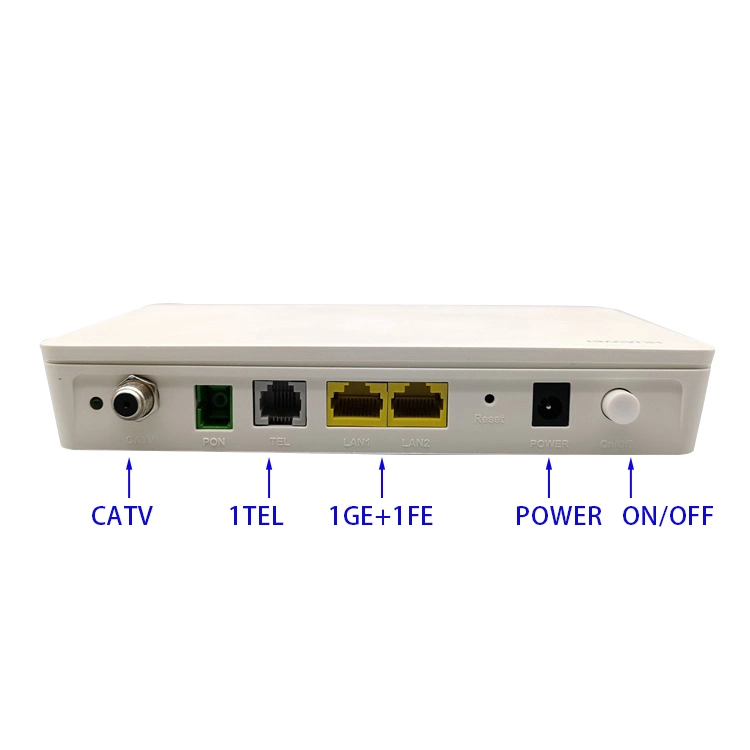 HK729-CATV Gpon Epon Xpon 1ge 1fe 1tel ONU Ont Olt Router FTTH OEM