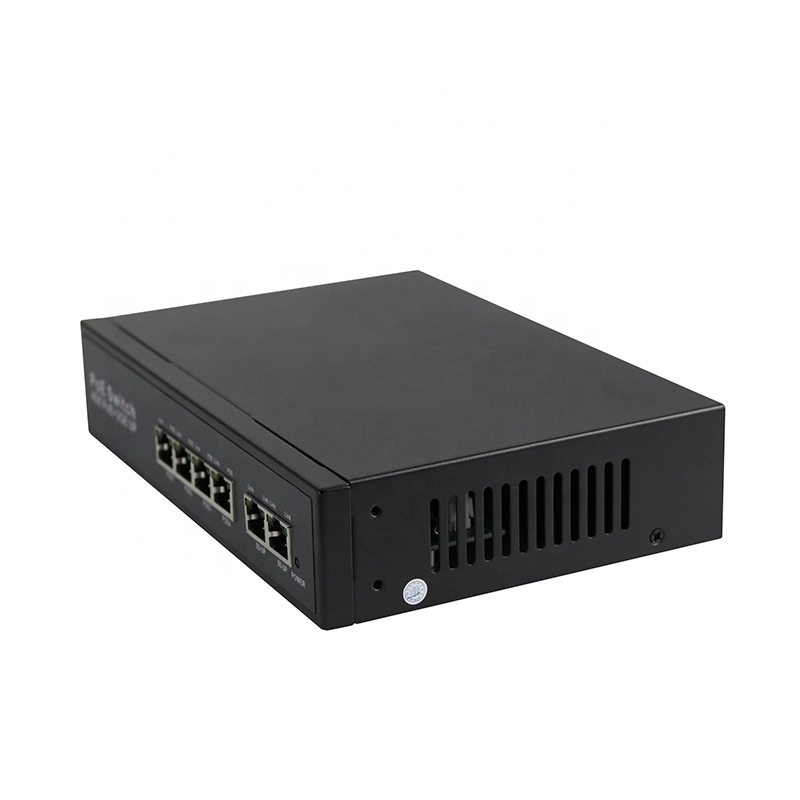 4ep+2e Series Poe Switch OEM/ODM 100m Poe Switch 4 10/100Mbps Poe Ports