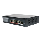 EM ODM PoE Switch 10 / 100M Gigabit Unmanaged Ethernet Fiber Switch 48V 4 8 16 24 Ports