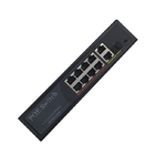8 Ports 1000m PoE Switch Wall Mounted Support 4K Port Lightning Protection
