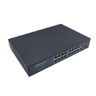 Fanless Cooling 16 Ports Router 100M PoE Swtich 1.6Gbps Support IEEE802.3af / At