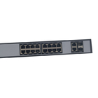 18 Ports Managed Fiber Switch 100 / 1000m SFP And 8 Ports 10 / 100 / 1000m Ethernet Ports
