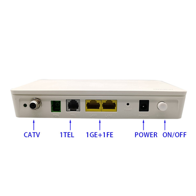 OEM HK729 CATV GPON EPON 1GE 1FE 1TEL ONU ONT ROUTER