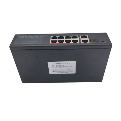 HK-8G  8 ports 1000m PoE switch with 2 1000m 1SFP uplink