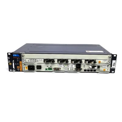 ZTE ZXA10 C320 Chassis with 2xSMXA (UCDC1), 1xGTGO C+ SFP Module