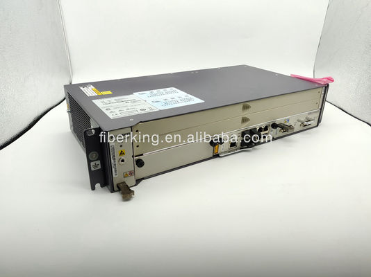 Huawei MA5608T OLT chassis with 1xMCUD 1xMPWC  single GE DC power optical line terminal