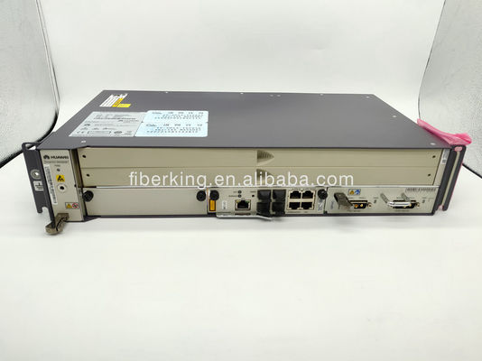 Huawei MA5608T OLT chassis with 1xMCUD 1xMPWC  single GE DC power optical line terminal