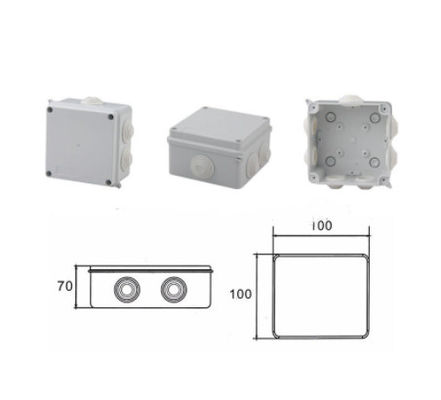 IP65 Plastic Outdoor Fiber Optic Terminal Box Weatherproof Electric Joint Enclosure Box