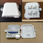 Dustproof FTTH 8 Cores Fiber Optic Terminal Box Wall Or Pole Mounting
