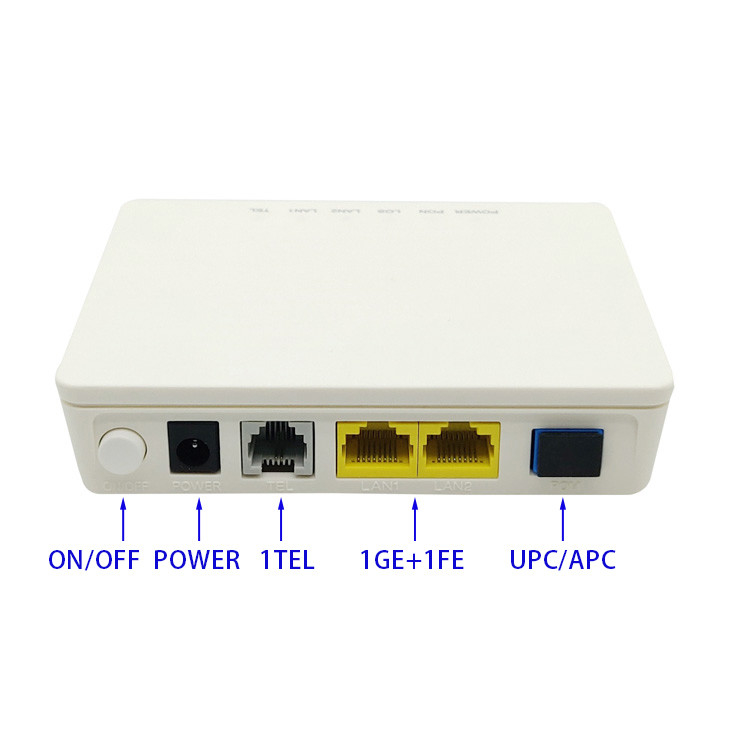 gpon epon ont 1ge+1fe+1pots optical network unit EG8120L Ftth fttx optical terminal without wifi onu ont EG8120L