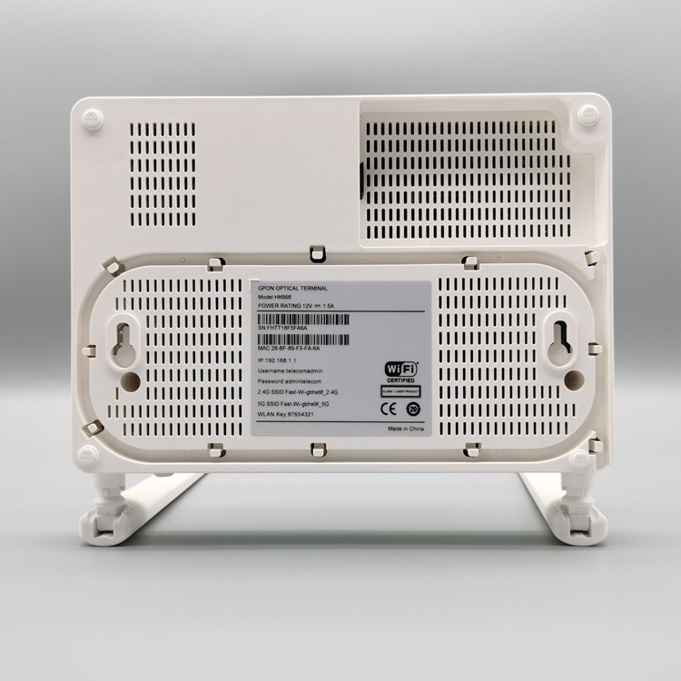 1200MB AC WiFi Gpon ONU HK668 4ge 1tel 2USB + 2.4G/5g WiFi FTTH Router Modem