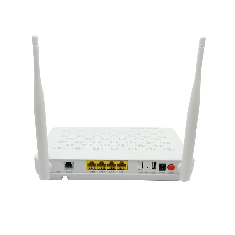 ZTE F609 GPON ONT Modem Router 4GE 1POTS USB WiFi 12VDC For Home