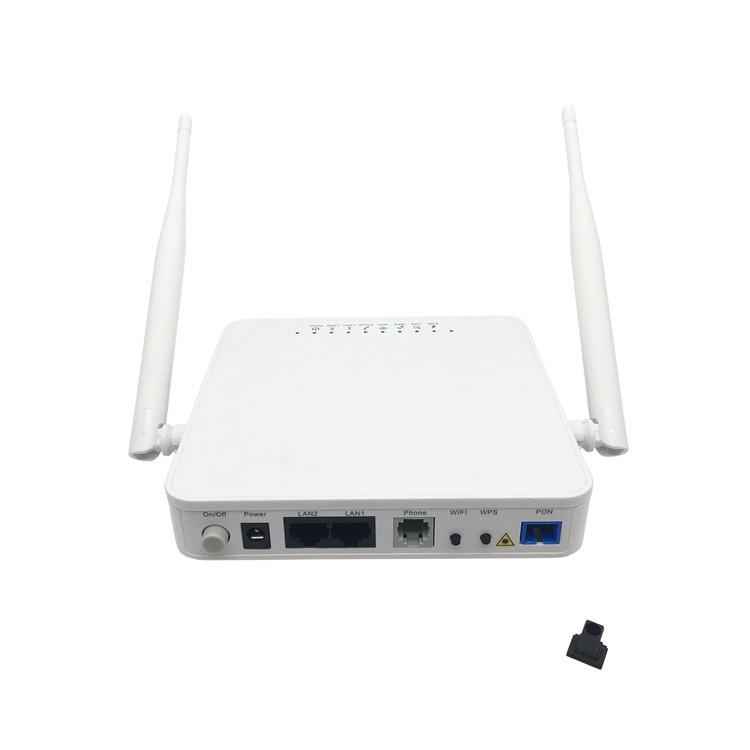 SMF SC UPC Optical Network Terminal 1GE 1FE 1TEL GPON Modem Router